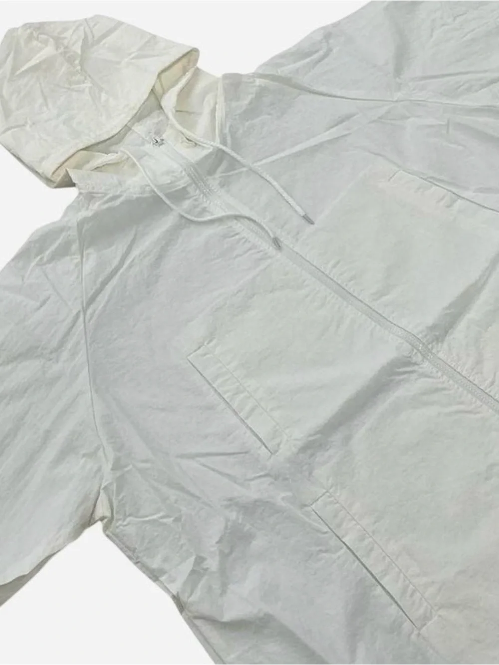Yeezy RC-01 Blank White Raincoat